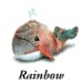  Rainbow Tyedye Whale (Limited Edition - Retired)