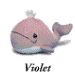 Violet Whale (Limited Edition - Retired)